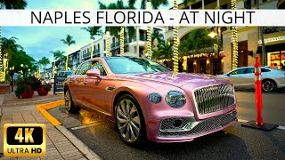 Naples Florida  Nightlife in 5th Avenue [upl. by Ries]