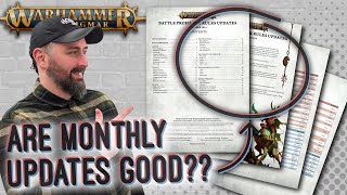 Monthly Updates for Age of sigmar 4 Good or bad [upl. by Folger]