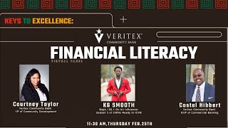 Keys To Excellence Financial Literacy Brought To You By Veritex Community Bank [upl. by Eugenius]