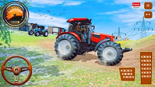 Modern Farm Tractor Deriving Games  Farming Tractor 3D  Android Gameplay [upl. by Notnroht807]