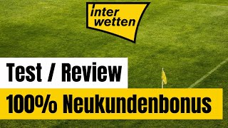 Interwetten Test » Wettanbieter Review  Sportwetten Bonus  App  Quoten  Wettsteuer  Cashout [upl. by Babbette]