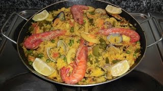 Paella de Marisco [upl. by Ennasil]