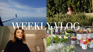 a big weekly vlog farmers market home organizing lots of cooking fashion etc l olivia jade [upl. by Inaoj]