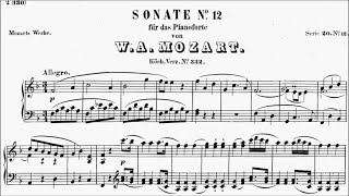 ABRSM Piano 20232024 Grade 8 A2 Mozart Allegro Sonata in F K332 Sheet Music [upl. by Wolfie]