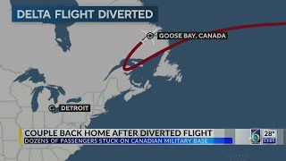 Diverted plane leaves Mason couple in Goose Bay [upl. by Charlotta]