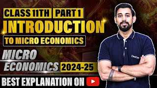 Introduction to Microeconomics  Chapter 1  Part 1  Microeconomics [upl. by Accber]