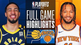 6 PACERS at 2 KNICKS  FULL GAME 2 HIGHLIGHTS  May 8 2024 [upl. by Karas13]