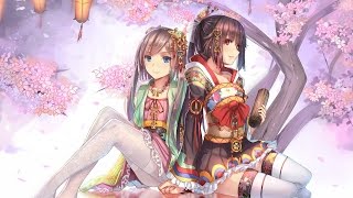 Nightcore  Yume To Hazakura Lyrics 「 Japanese Music 」 [upl. by Adnolohs958]