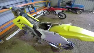 How to clean a Suzuki rmz 250 air filter [upl. by Oglesby119]