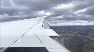 Storm Eunice landing at LHR filmed as passenger in SIA308 B777 SIN to LHR [upl. by Kemp]