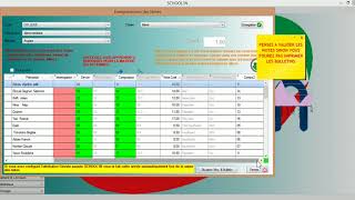 GESTION DES NOTES amp BULLETINS [upl. by Nahoj100]