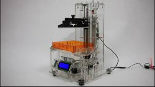 SLA DIY 3D Printer  To operate calibration part [upl. by Ardnuhsal979]