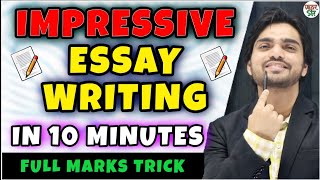 Essay Writing  Essay Writing UPSCRailwaySSC  How To Write An Essay  FormatTipsMethodTricks [upl. by Zehe]