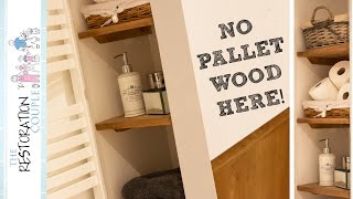 Reclaimed Pine Shelving for the Bathroom [upl. by Kisung]