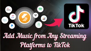 How to Add Any Music to TikTok Add Songs from Any Streaming Platfrom in One Click [upl. by Lraed]