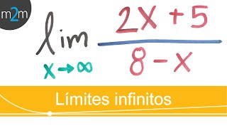 Límites al Infinitos │ ejercicio 1 [upl. by Wolliw]