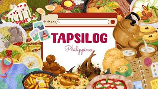 Draw Your Favorite Foods 🇵🇭 Philippines Tapsilog [upl. by Bevash]