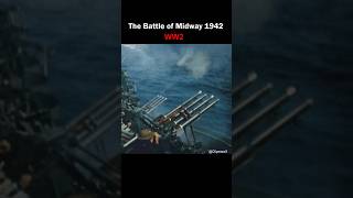 Battle of Midway 1942  Real Sound Colorized HD shorts ww2 [upl. by Adien]