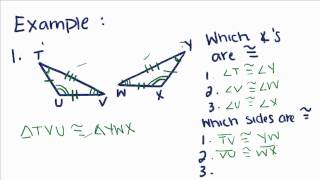 Introduction to Geometry  14  Parts of Congruent Triangles [upl. by Onaled]