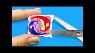 WÄSCHE MACHEN IM HANDUMDREHEN MIT DIESEN 20 LIFEHACKS [upl. by Eissirc889]