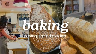 Baking Time  Sourdough Cinnamon Rolls Sourdough Bread Empanadas Pancakes Blueberry Muffins [upl. by Ahsenet]