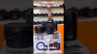 CANON M50 MIRRORLESS CAMERAS  AVAILABLE AT MUTHUKUMARAN CAMERAS canonm50 muthukumarancameras [upl. by Assilla]