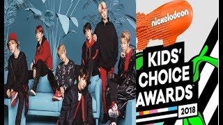 BTS Wins Favorite Global Music Star At 2018 Kids’ Choice Awards [upl. by Bashemath]