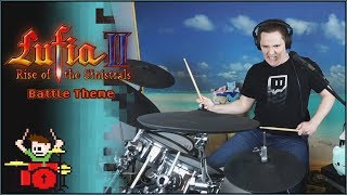 Lufia 2  Battle Theme On Drums [upl. by Ahsenit362]