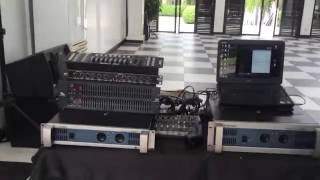 Tosunra p9500s amp p5000s testing at Amara Clubhouse Small Dream Sound System Cebu [upl. by Wilcox]