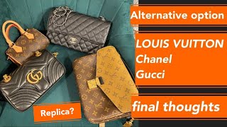 👜LOUIS VUITTON Chanel Gucci Shebag Альтернативный вариант мнение после использования 4к [upl. by Chew143]