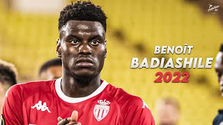 Benoît Badiashile 202223 ► Crazy Defensive Skills amp Goals  Monaco  HD [upl. by Imoyik]