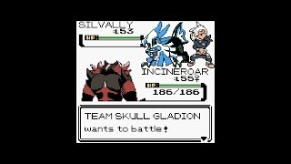 Pokémon Sun and Moon  Battle Vs Gladion 8 Bit [upl. by Asetal]