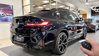 2022 BMW X4 M Competition facelift 510hp  Startup Sound interior and exterior   Super SUV [upl. by Prudhoe384]