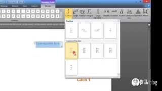 Cách gõ công thức toán học trong Word 2010 [upl. by Aldarcy768]