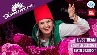 Livestream Bloemencorso Loenhout 2021  eerste doortocht [upl. by Neram860]