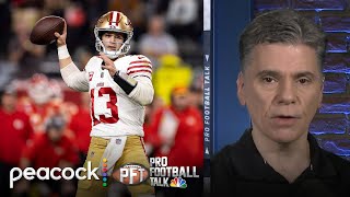 Why the system is hurting Brock Purdy not the 49ers  Pro Football Talk  NFL on NBC [upl. by Nac202]