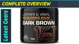 Fortivo Leather Recoloring Balm Restore Revitalize Protect [upl. by Deelaw]