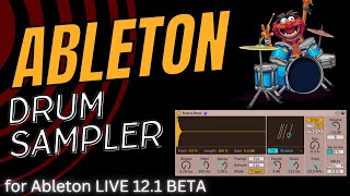 Ableton Live 121 DRUM SAMPLER  New Instrument [upl. by Sophi]