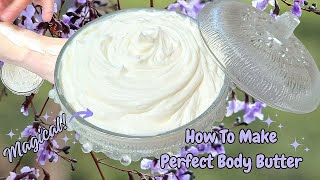 How To Make Perfect Whipped Tallow BODY BUTTER DIY [upl. by Ylera]