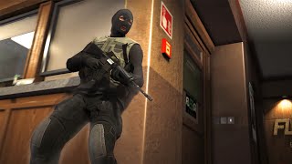 THE BANK ROBBERY  SHORT GTA 5 MOVIE [upl. by Aiseneg]