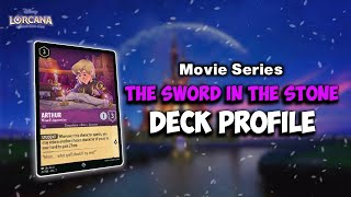 Disneys Lorcana  The Sword in the Stone Deck Profile  Movie Series [upl. by Valonia]