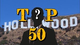 TOP 50 DES ACTEURS DHOLLYWOOD [upl. by Arne]