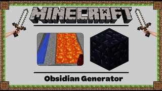 Piston Obsidian Generator  Tutorial [upl. by Otto]