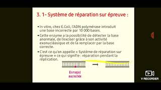 Les systèmes de réparation de lADN [upl. by Lira314]