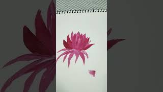 How to draw a waterlily  painting  waterlily  artist [upl. by Hanna]