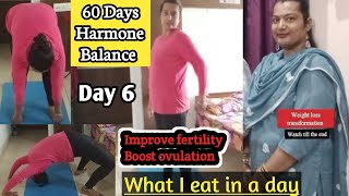 Day 6 of 60 Days Harmone Balance amp Boost Ovulation  Better fertility  Healthy food jaatnipunjabi [upl. by Katrina260]