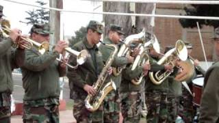 Banda Regimiento Maipo  Himno del Chacabuco [upl. by Ainitsirc]