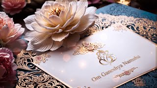 Wedding Invitation Video 40  After Effects Template [upl. by Cypro]