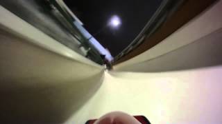 Winter Bobsleigh Ride at WinSports Canada Olympic Park [upl. by Wiskind543]