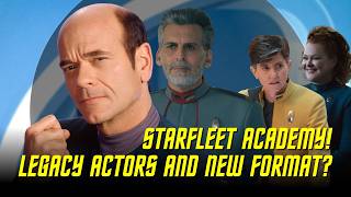 Star Trek Veterans board Starfleet Academy as Mystery New Hybrid Format Touted at SDCC [upl. by Atterg]